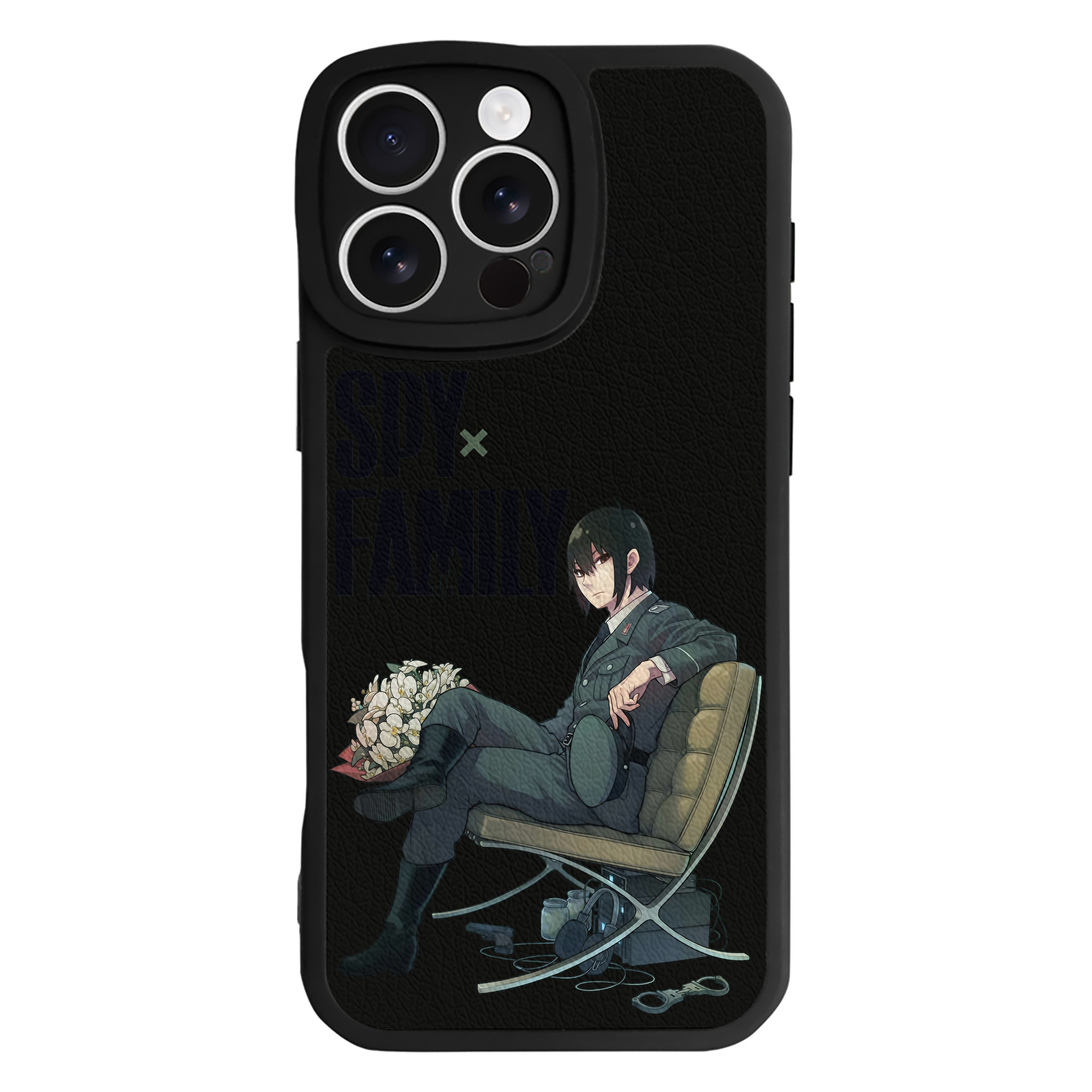 （画像用） SPY×FAMILY间谍家家酒 【iPhone 16シリーズ対応】シリコンスマホケース（レザー調） 材質：シリコン